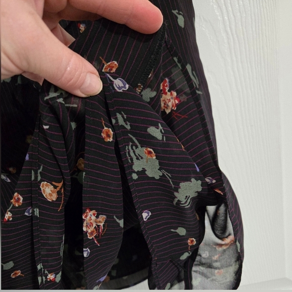 Cabi Women's Tank Top Size Small Purple Floral Summer Vacation Office - Picture 7 of 14